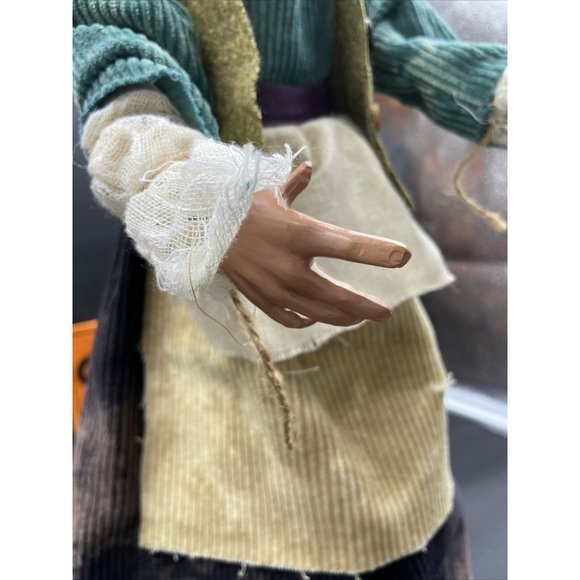 Vtg Halloween Witch Figure Est. 20" Tall Doll - Picture 8 of 13